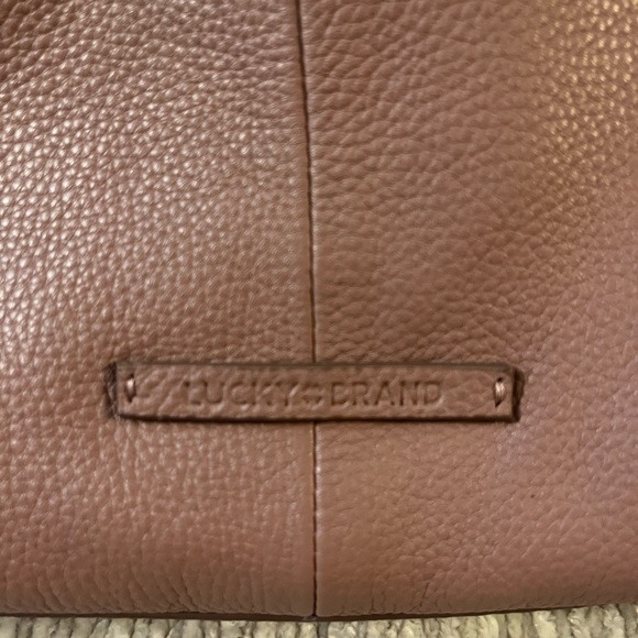 Lucky Brand Tan Leather Tote - Picture 3 of 5